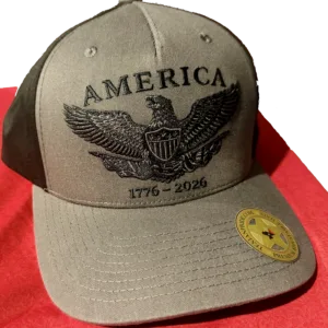 America 250 Eagle Solid Back